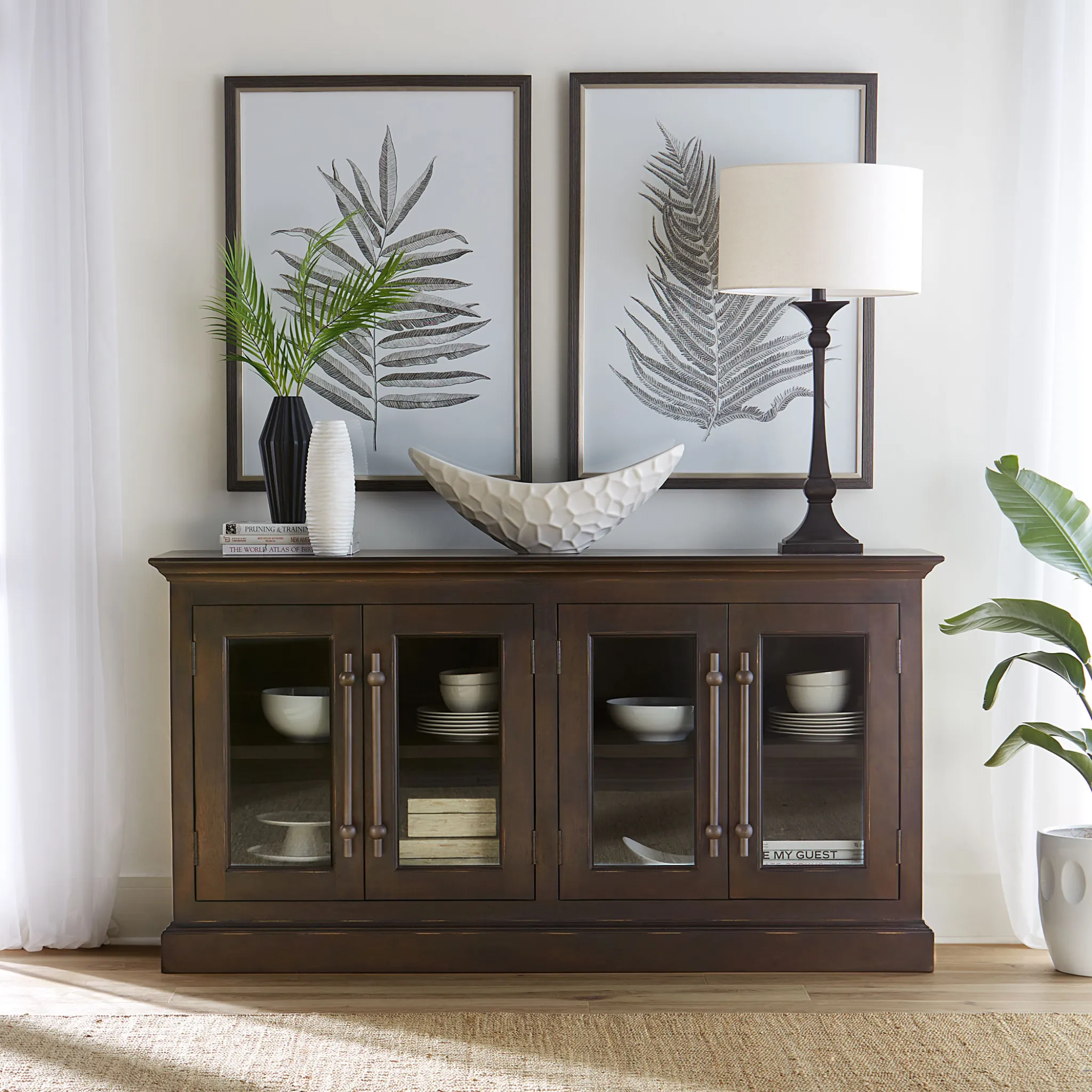 Nimes 70" Sideboard Weathered Mango