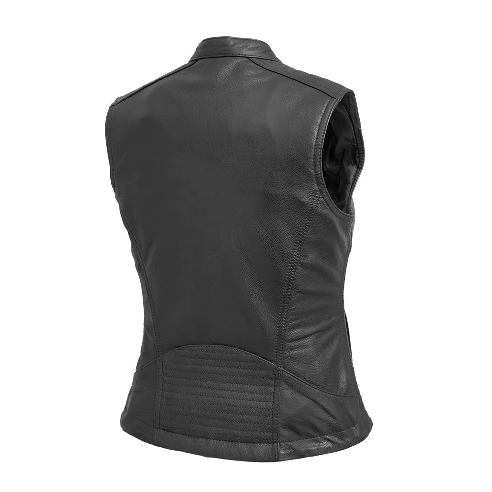 Nova Women's Motorcycle Leather Vest