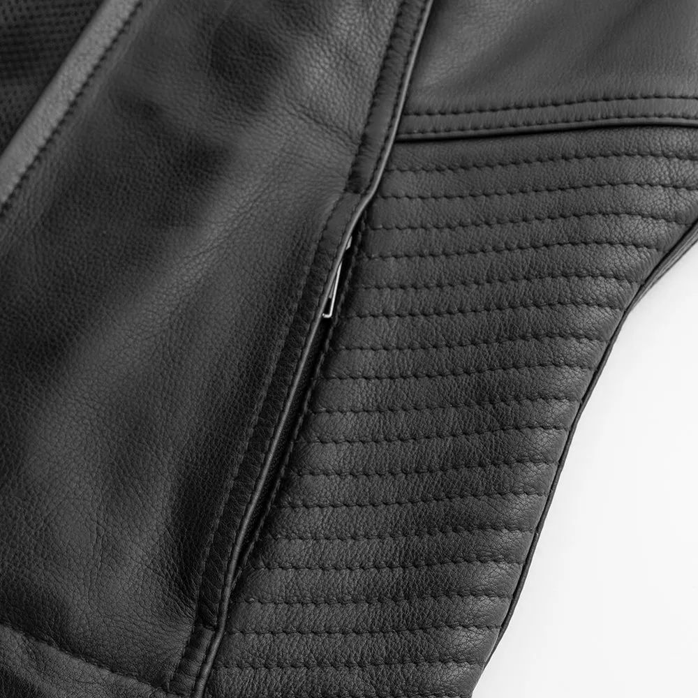 Nova Women's Motorcycle Leather Vest