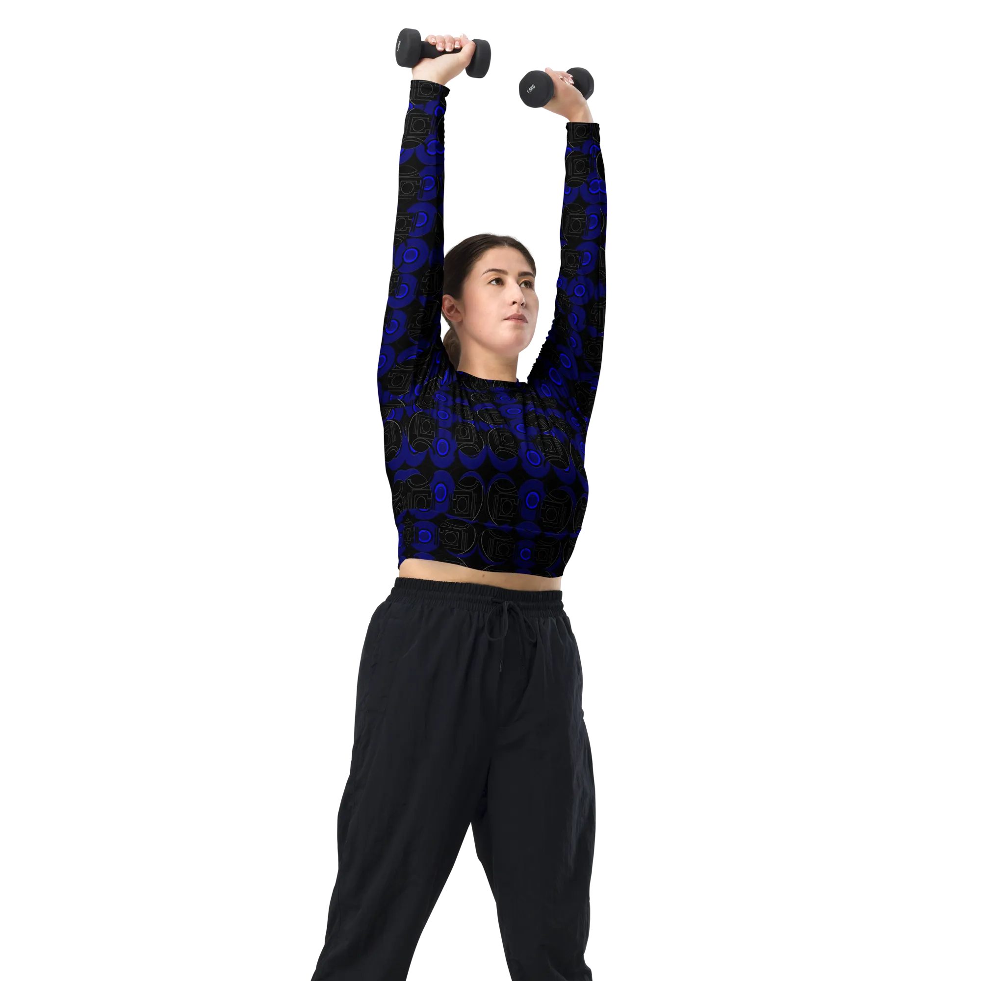 OD On-Arrival Women's Recycled long-sleeve crop top GB2