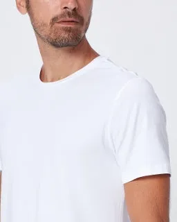Paige Cash Crew Neck Tee - Fresh White
