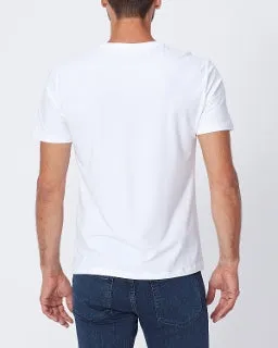 Paige Cash Crew Neck Tee - Fresh White