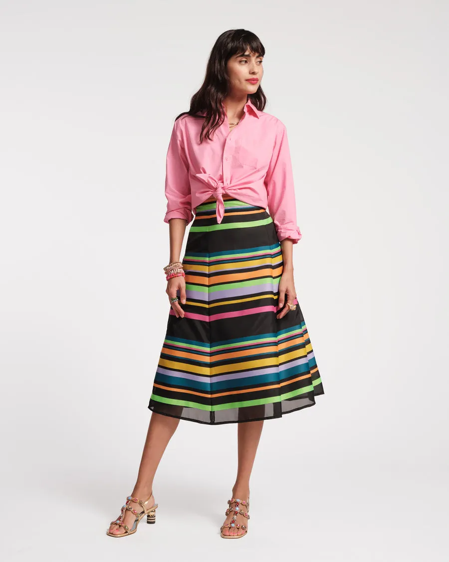 Perfect Button Down Blouse in Pink by Frances Valentine