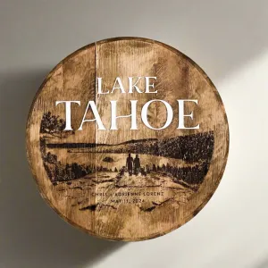 Personalized Image Engrave Barrel Top