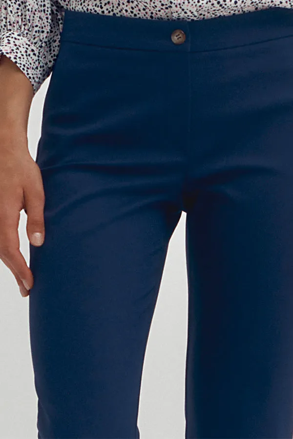 PICO87 NAVY BLUE STRAIGHT TROUSER