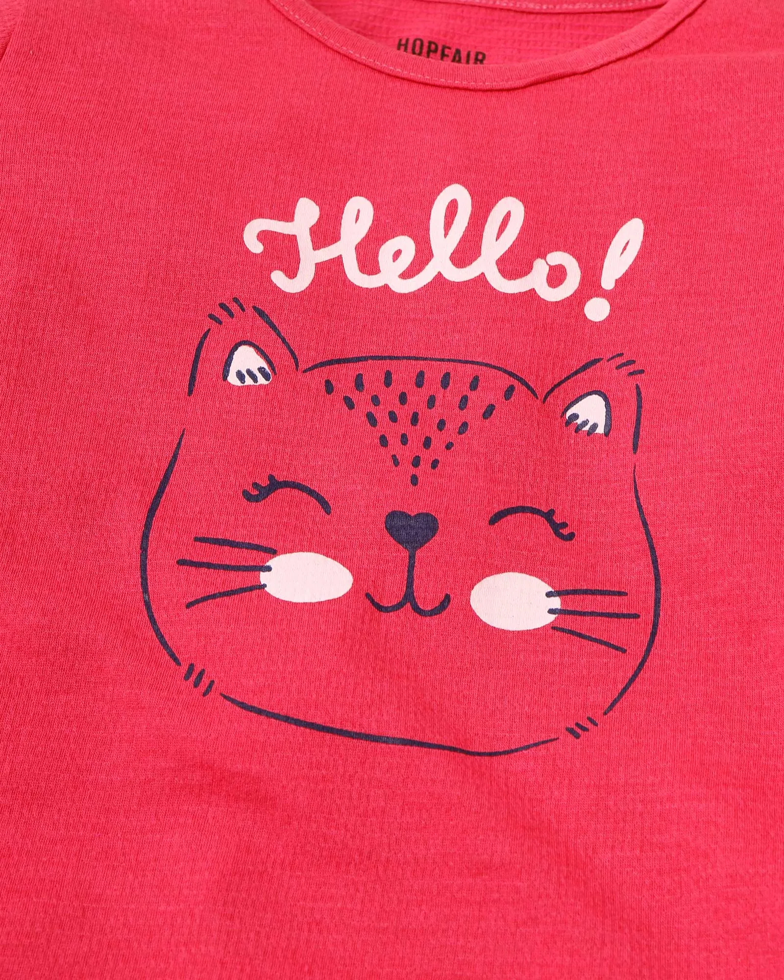 Pink Kitty Co-ord
