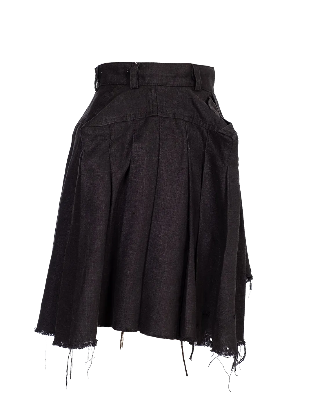 Pleated Box Skirt
