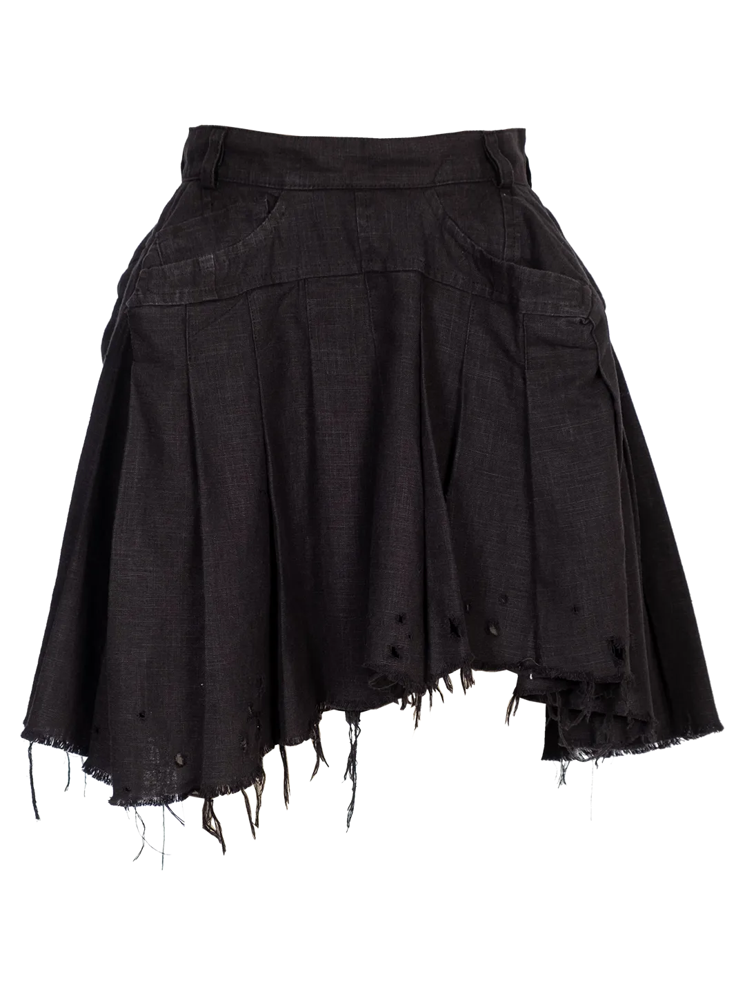 Pleated Box Skirt