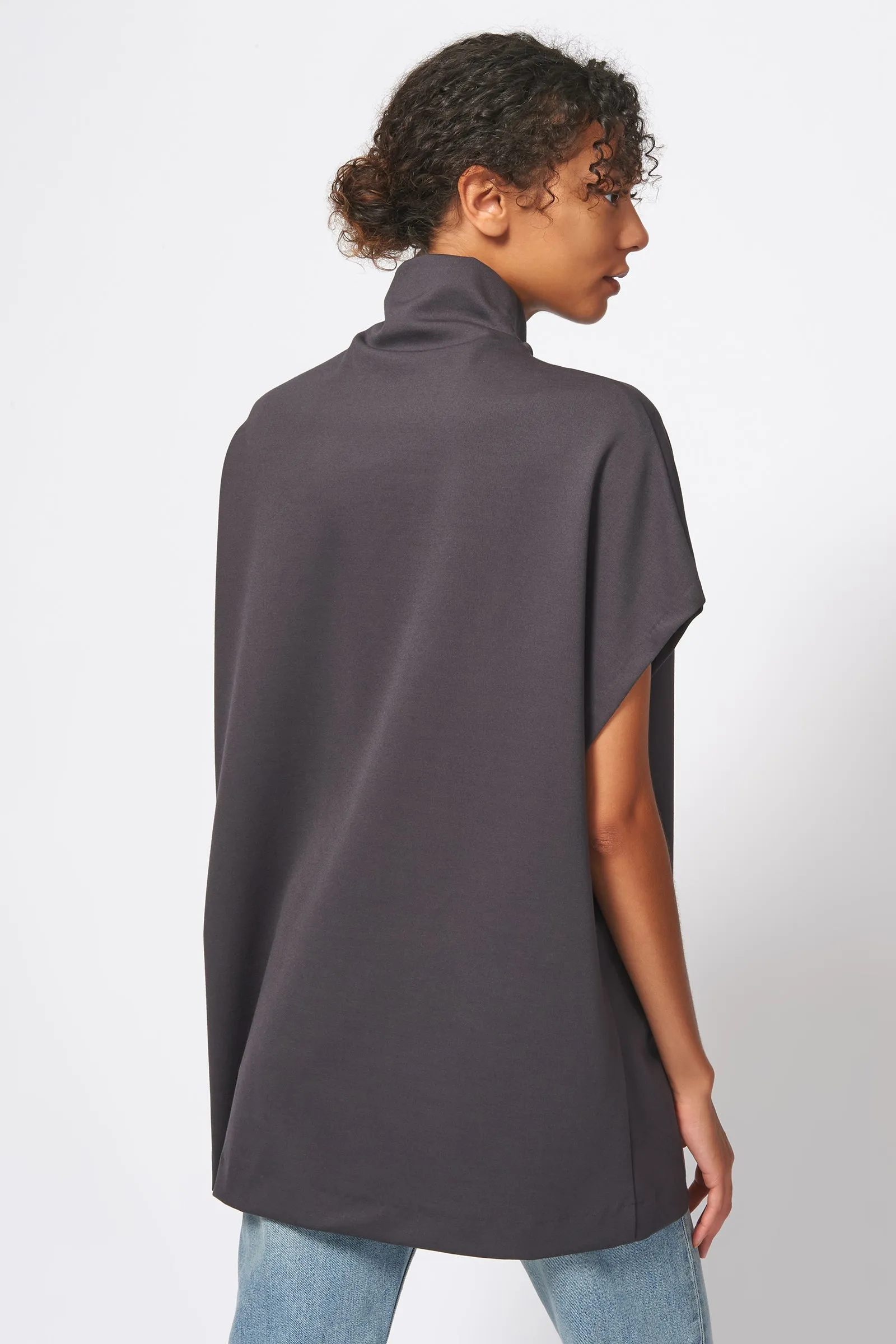 Ponte Funnelneck - Charcoal