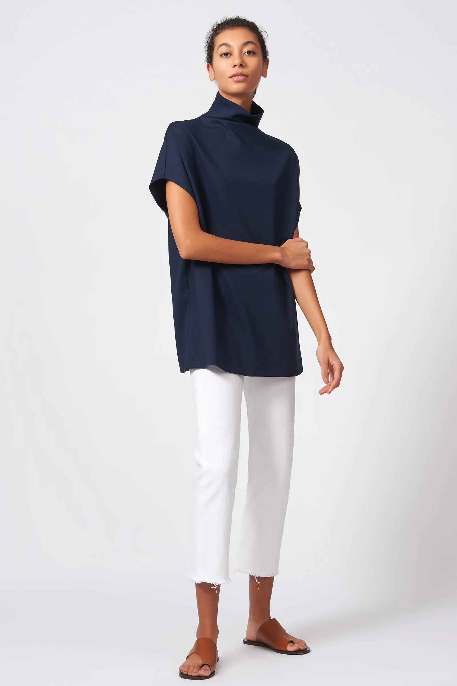 Ponte Funnelneck - Navy