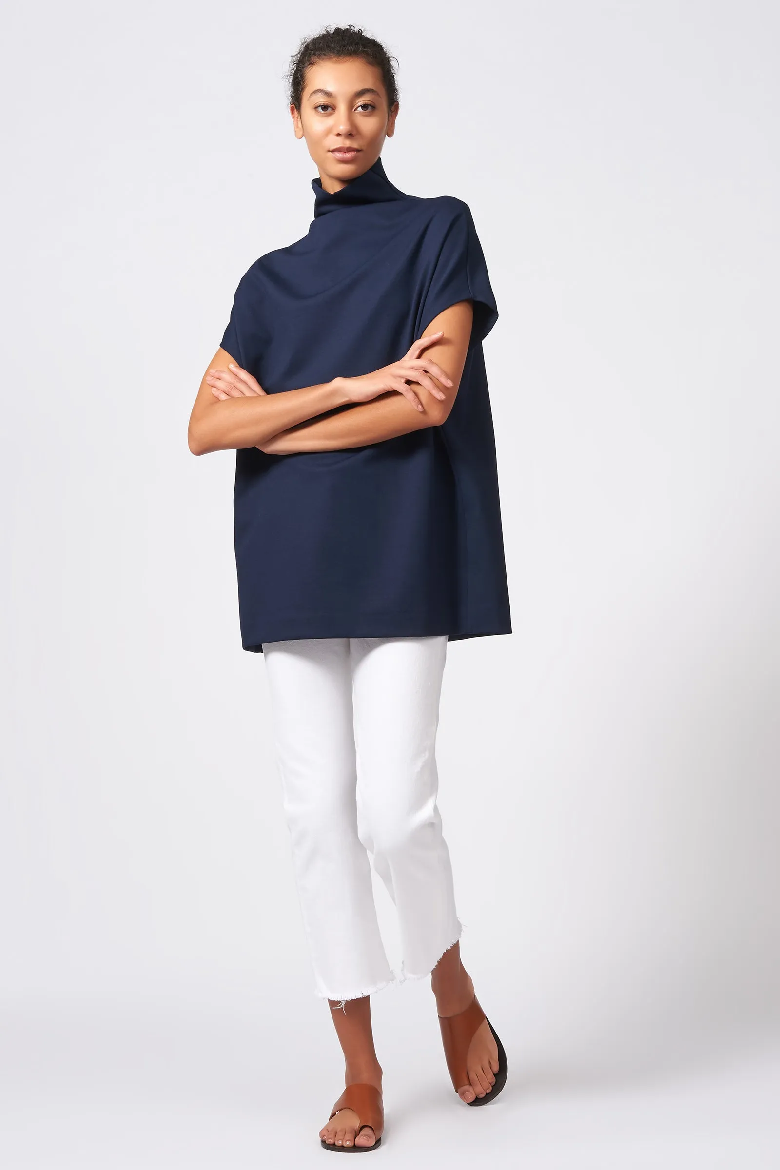 Ponte Funnelneck - Navy