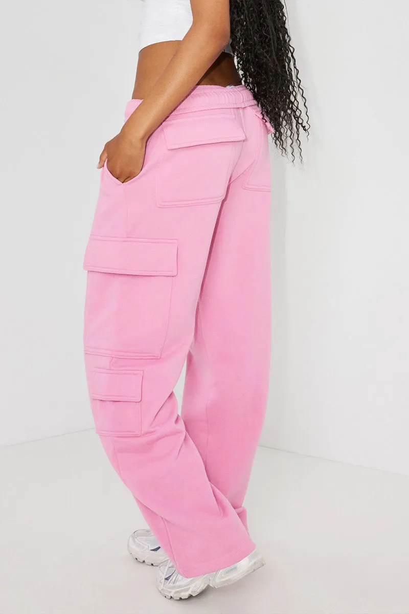 PR3326 Straight Leg Cargo Sweatpants