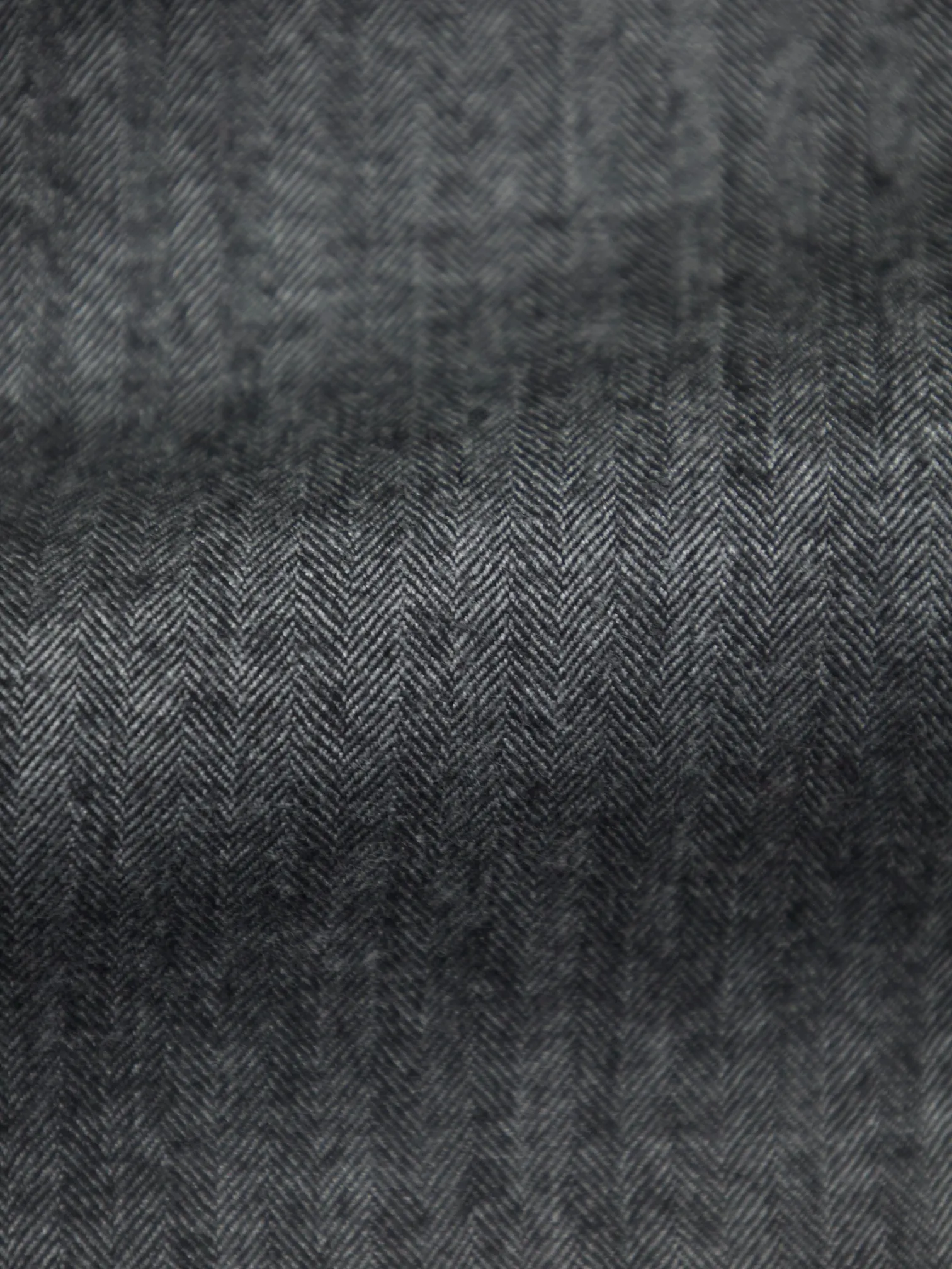 PT01 Grey Wool & Silk Herringbone Slim-Fit Trousers