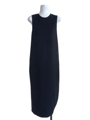 Purple Side Tie Midi Skirt