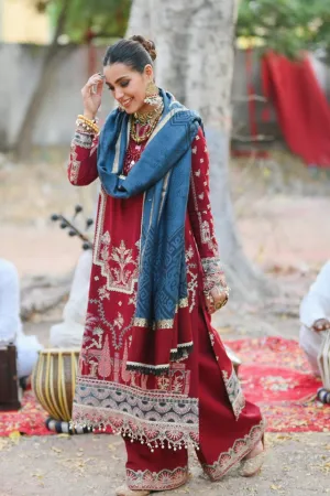 QALAMKAR LUXURY SHAWL COLLECTION’22 | K-03 KASHAF