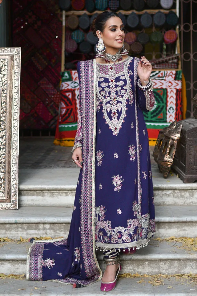 QALAMKAR LUXURY SHAWL COLLECTION’22 | K-08 JIYA