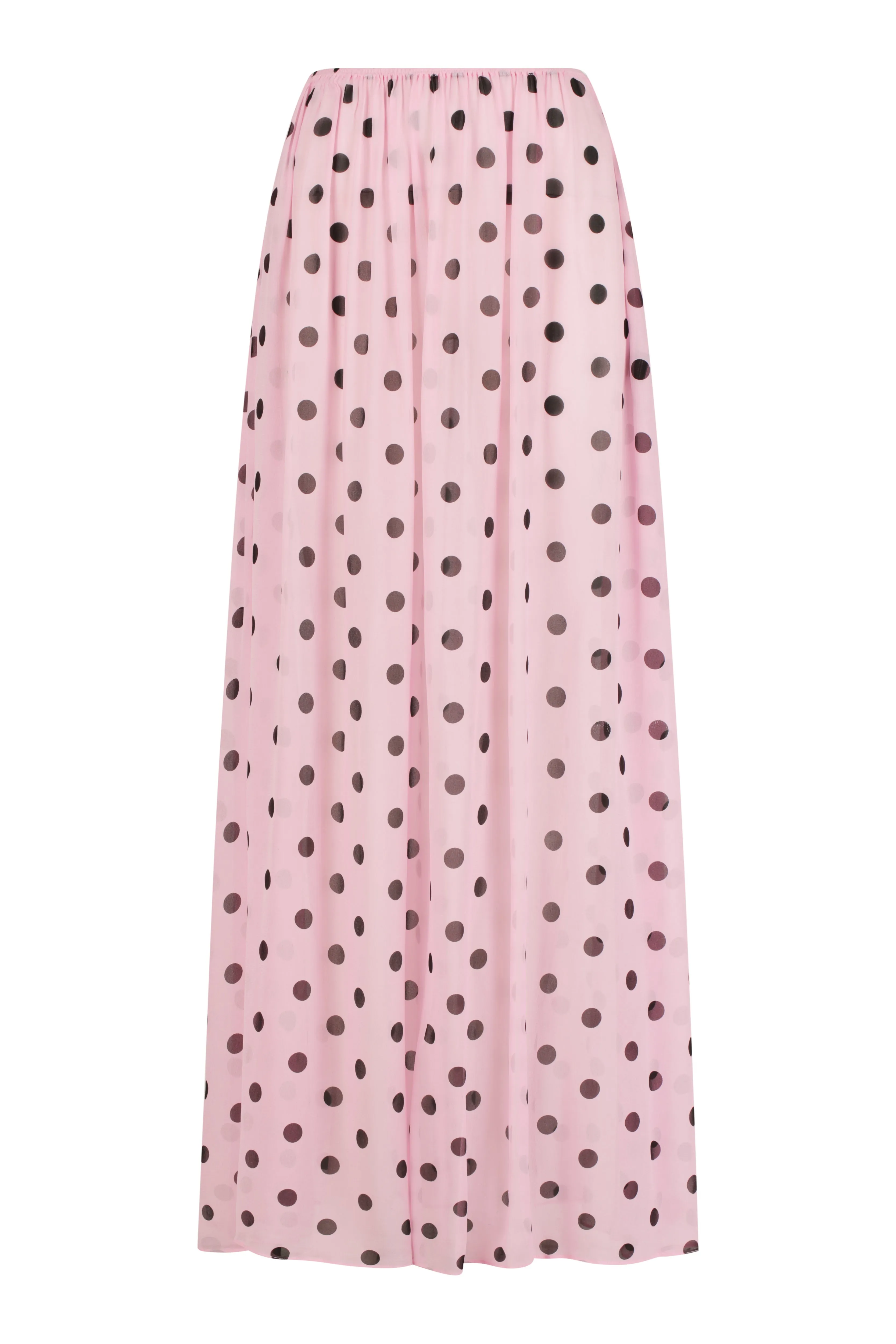 Racer Back Singlet | Sheer Pleated Maxi