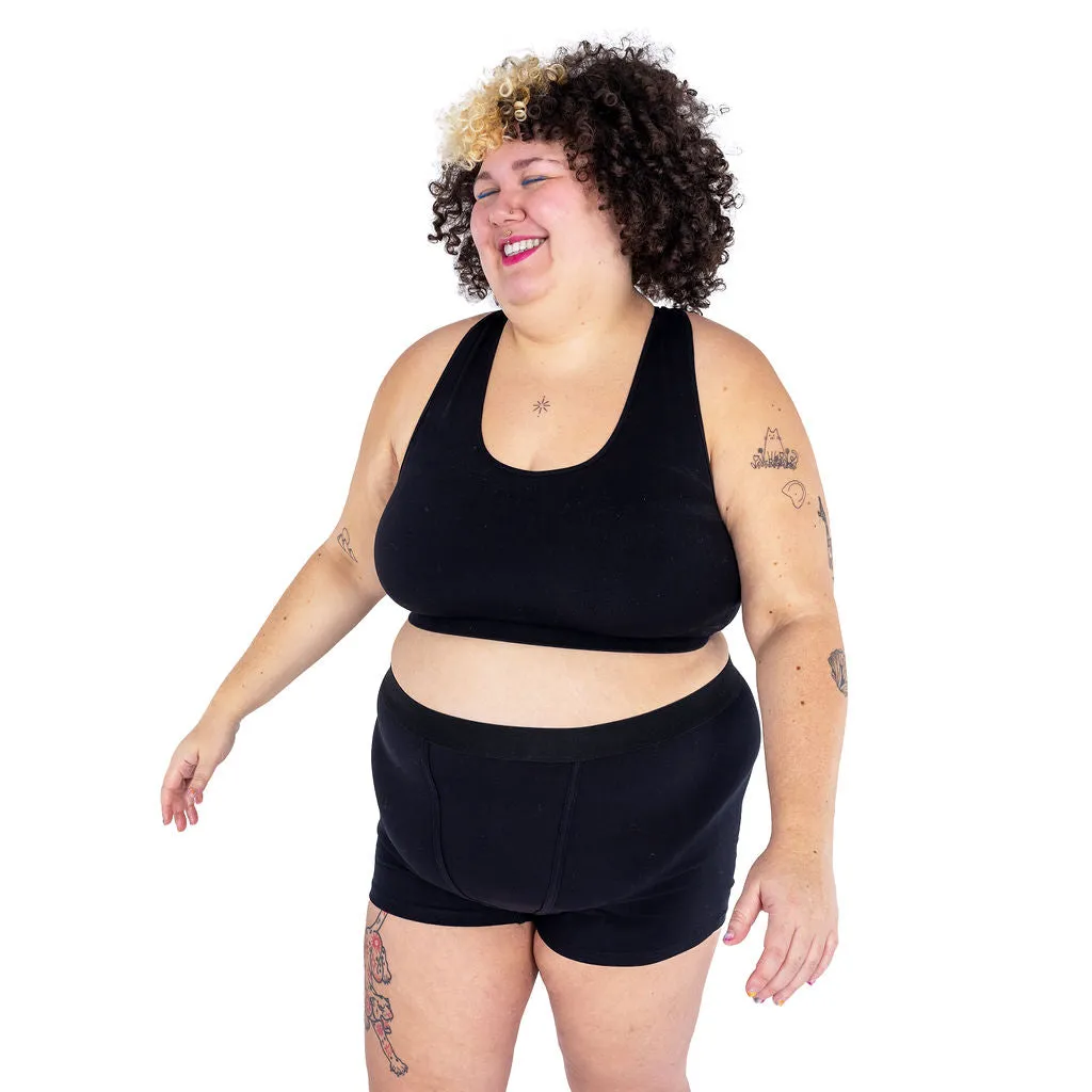 Racerback Bralette - Black