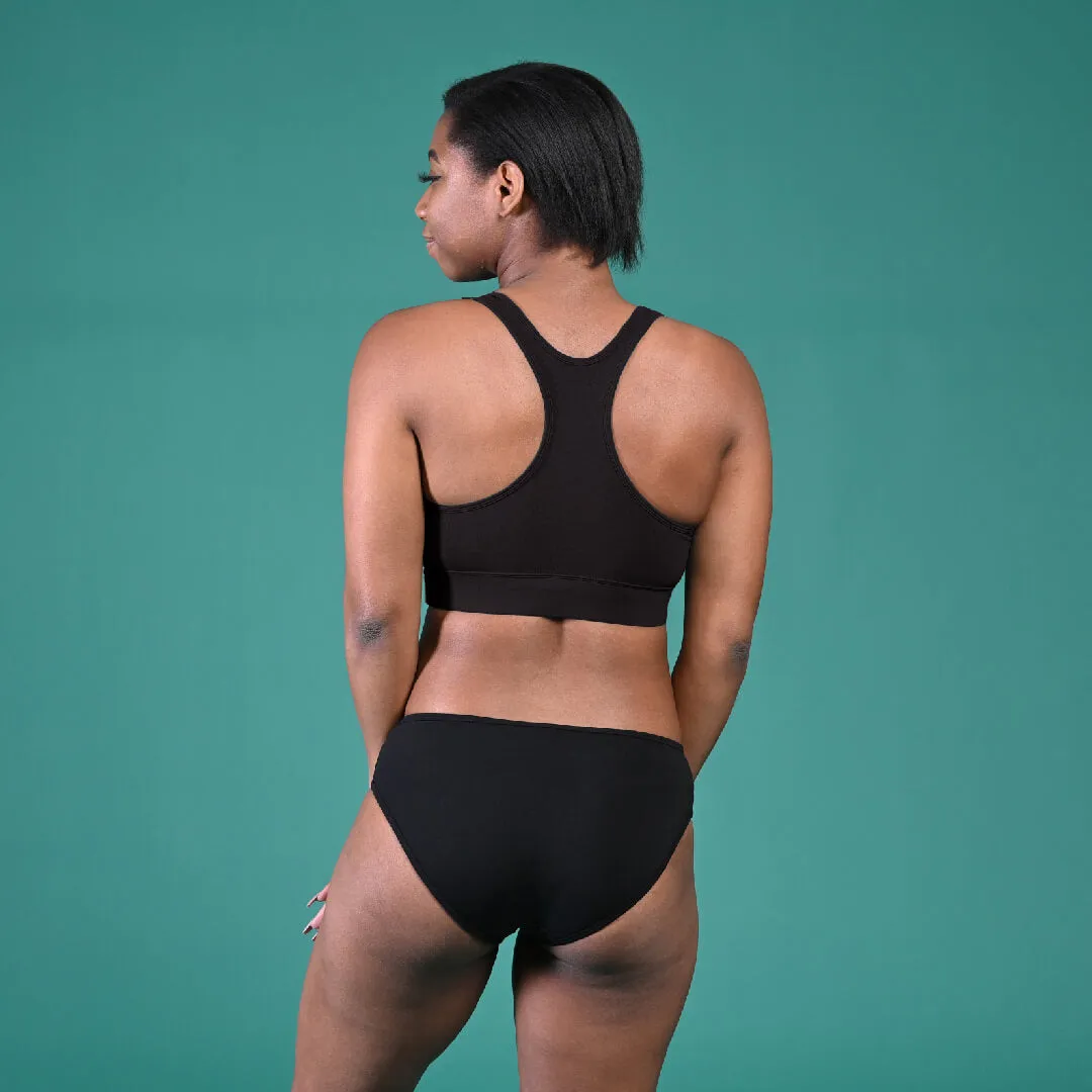 Racerback Bralette - Black