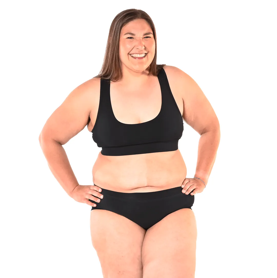 Racerback Bralette - Black