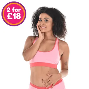 Racerback Bralette - Candyfloss