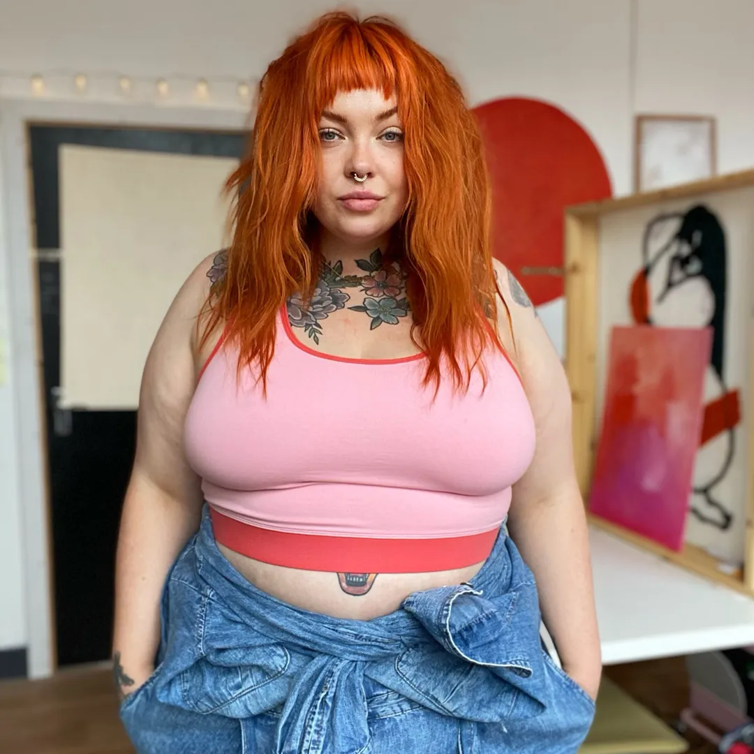 Racerback Bralette - Candyfloss