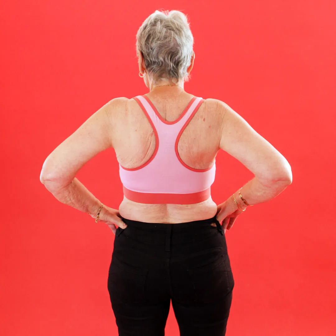Racerback Bralette - Candyfloss