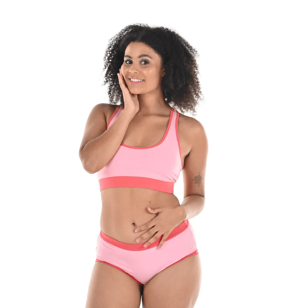 Racerback Bralette - Candyfloss