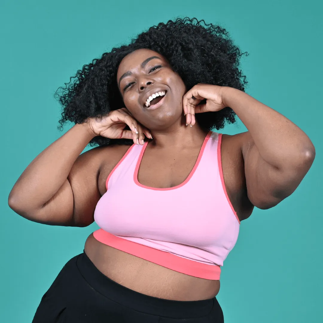 Racerback Bralette - Candyfloss