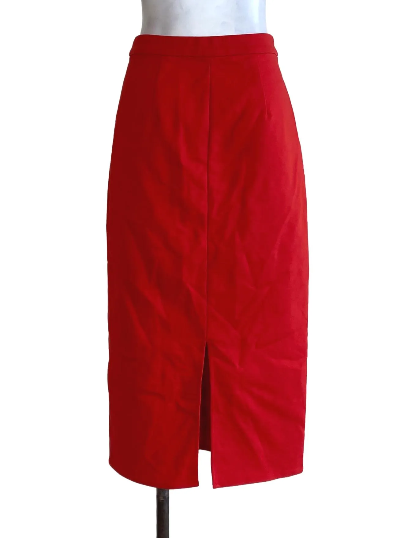 Red Plain Skirt LB