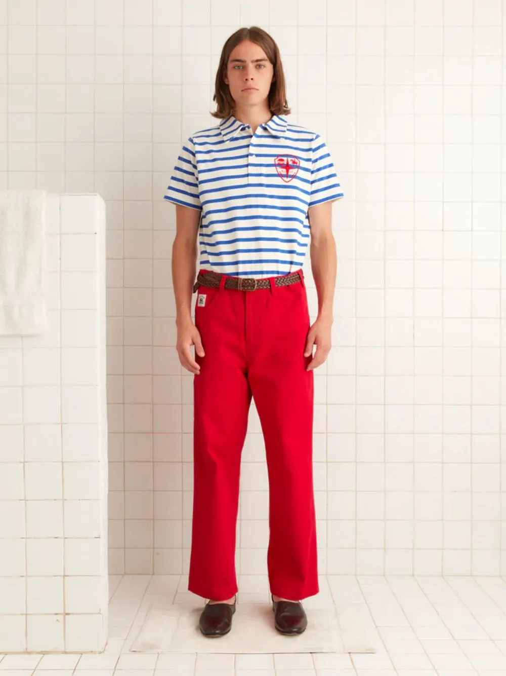 Red Spring Twill Knolly Brook Trousers