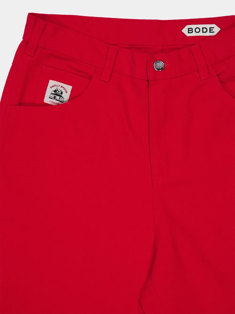 Red Spring Twill Knolly Brook Trousers