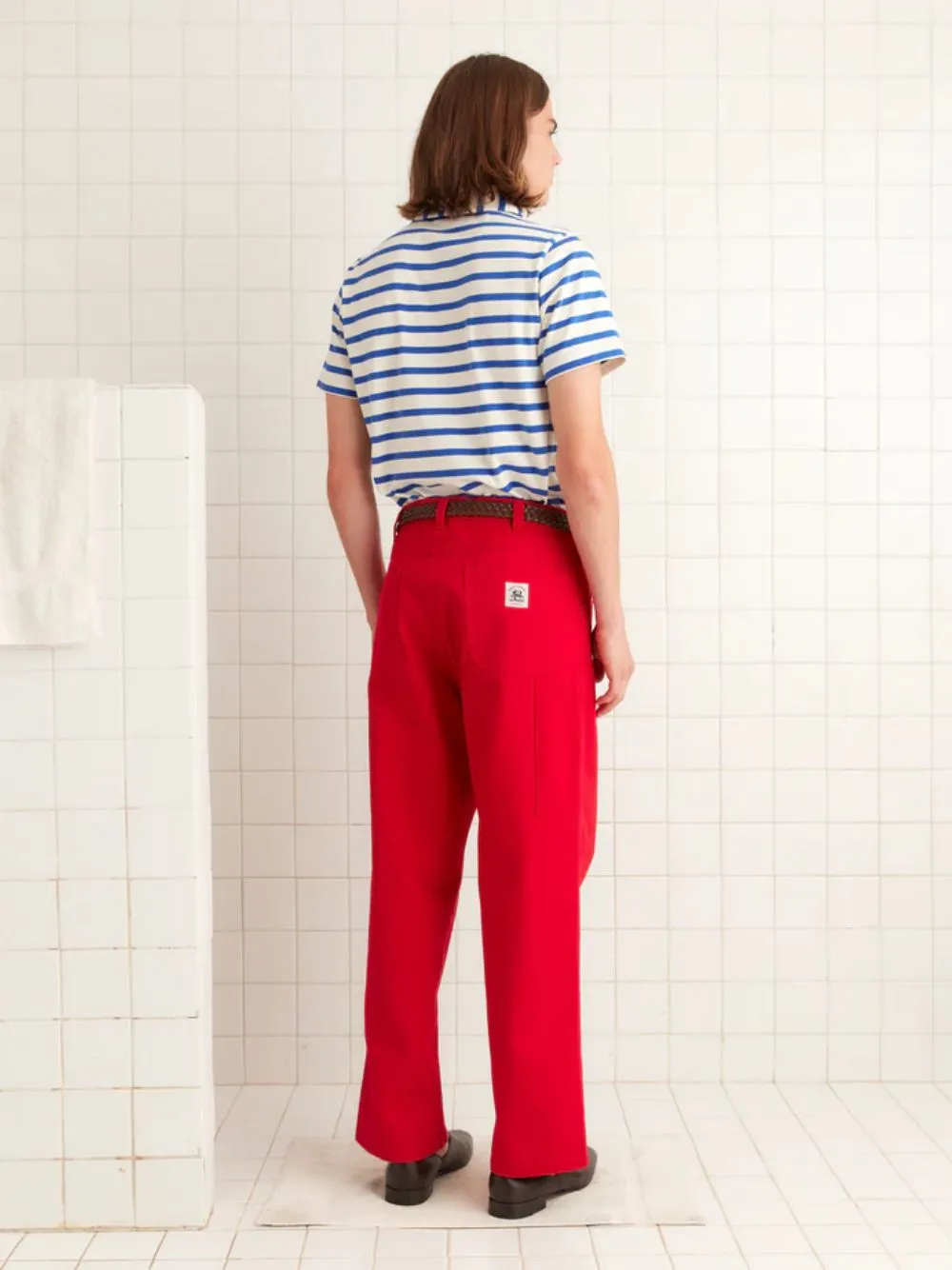 Red Spring Twill Knolly Brook Trousers