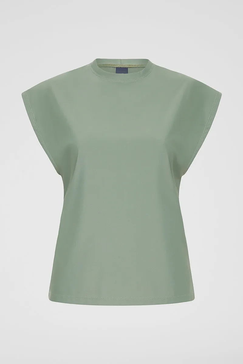 Relaxed Sleeveless Rashguard - Khaki