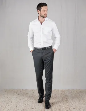 REMBRANDT 100% REDA WOOL LOTUS SUIT TROUSER AV9679TLOTU