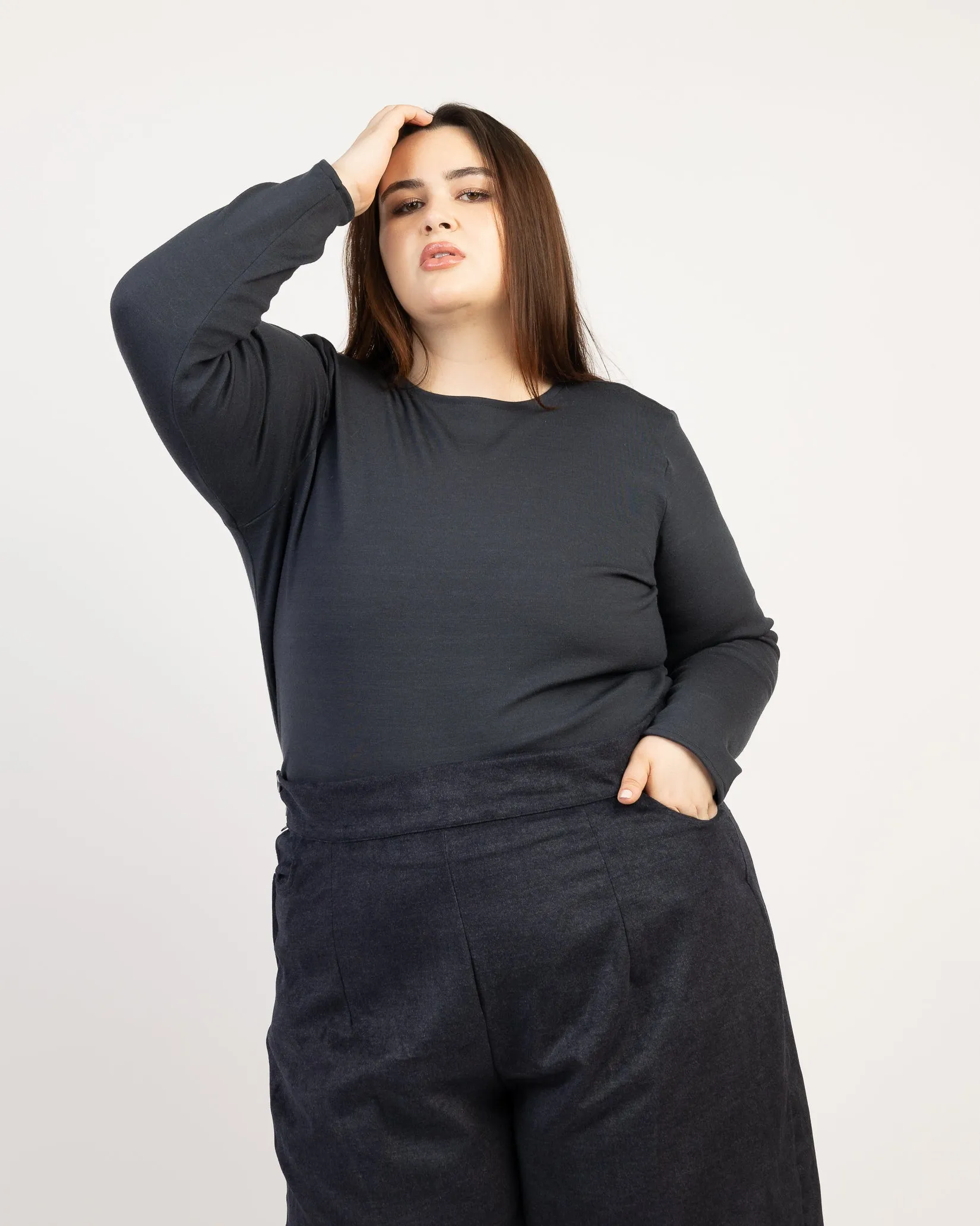 Respect | Straight-Legged Trousers Navy