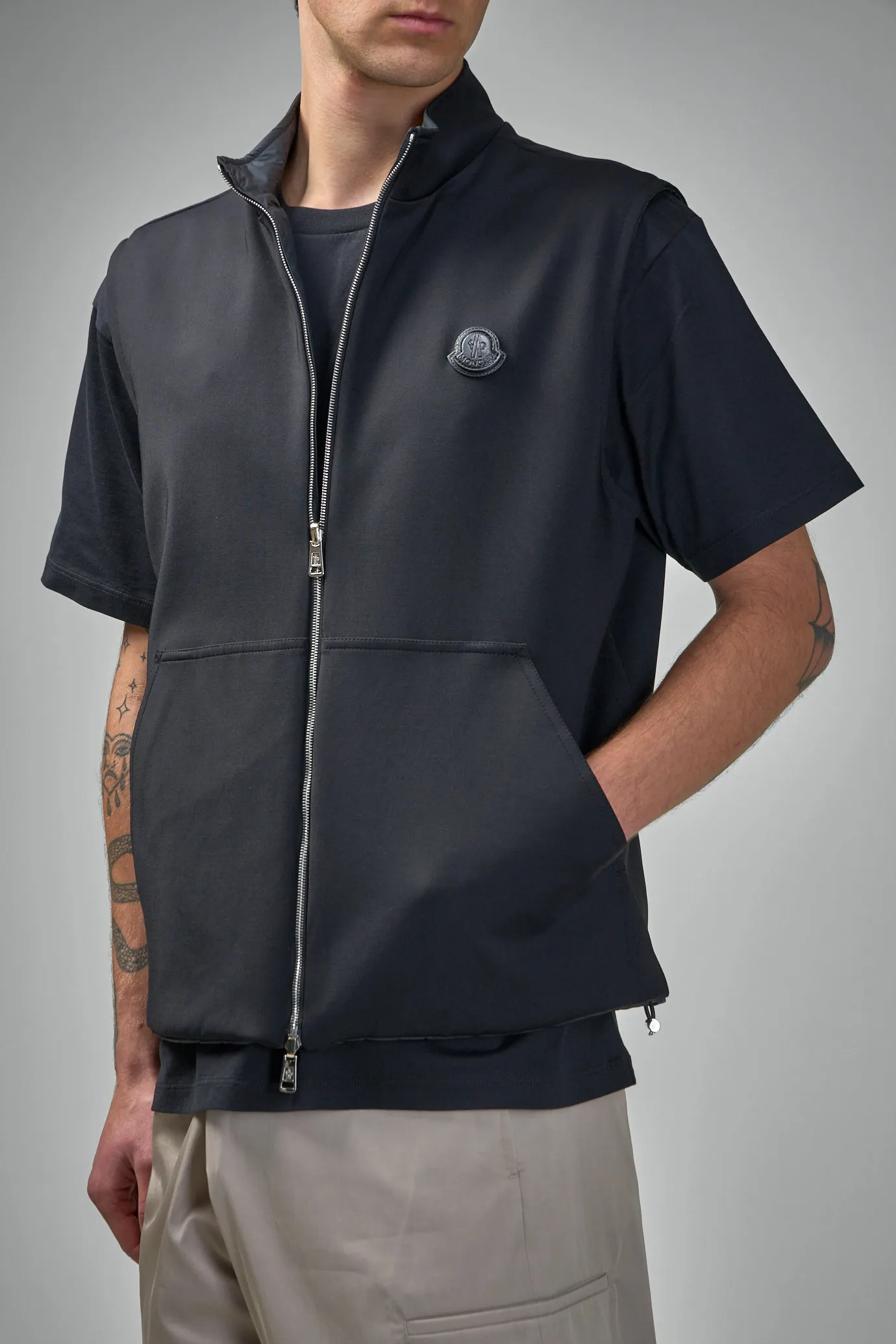 Reversible Padded Cotton Gilet