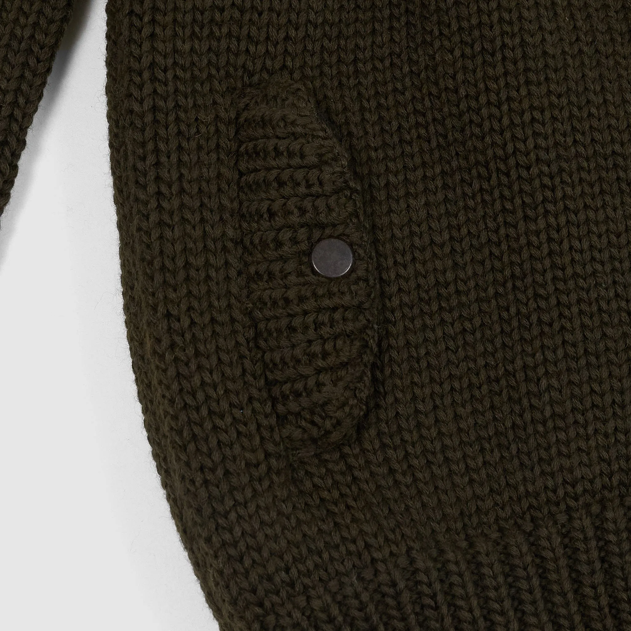 Roberto Collina Heavy Knit Wool Cardigan