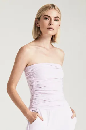 Ruched Strapless Top