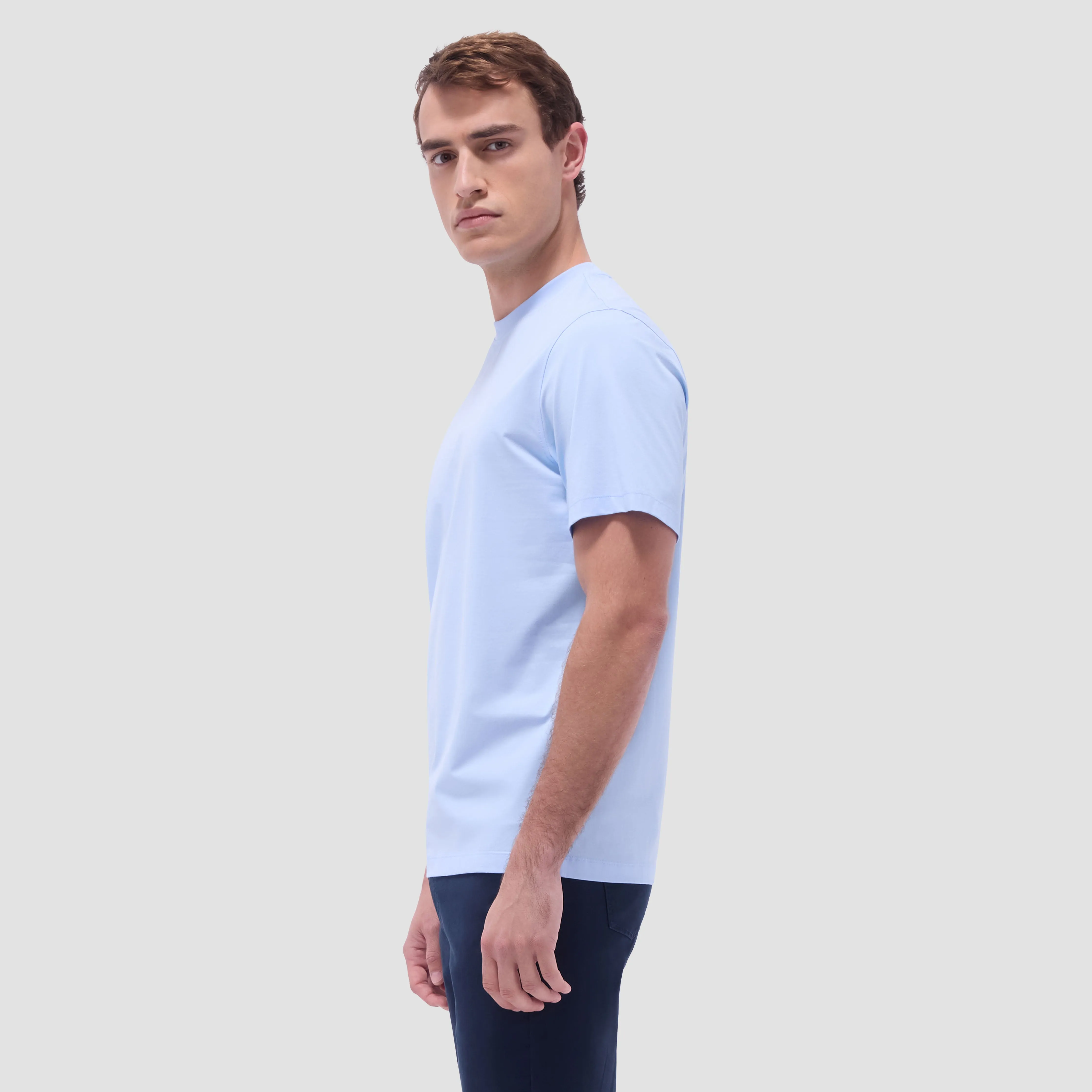 Rufus Solid OoohCotton Crew Neck T-Shirt