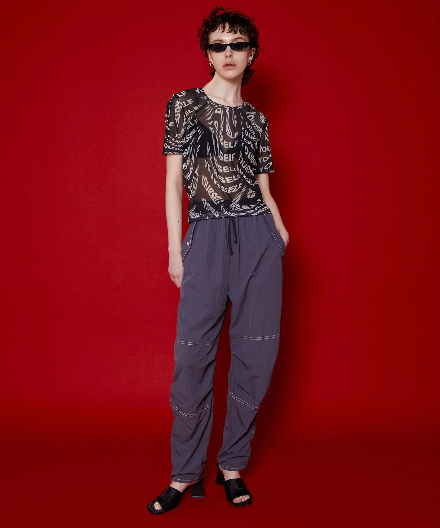 【SALE】Distortion Print Top