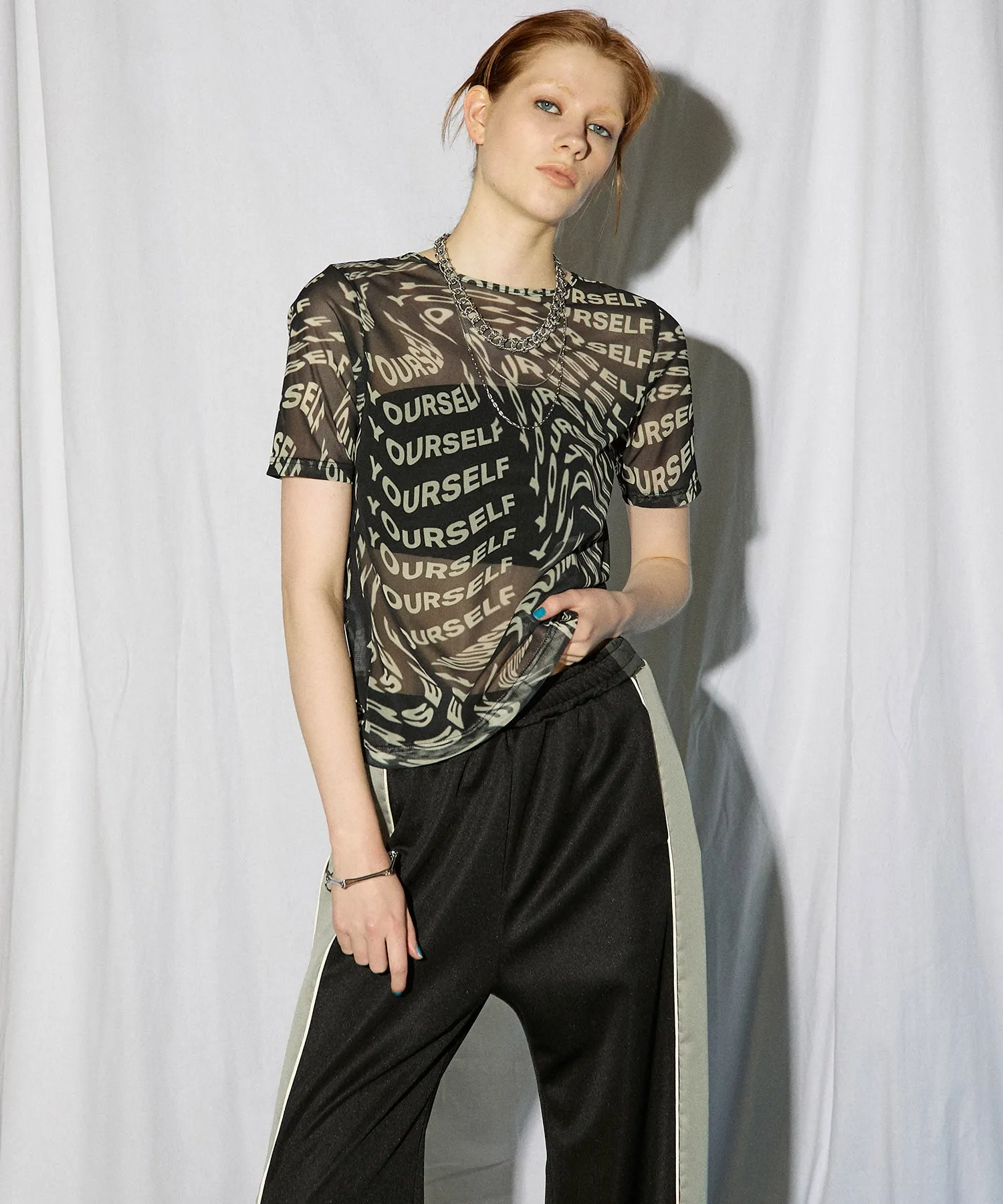 【SALE】Distortion Print Top