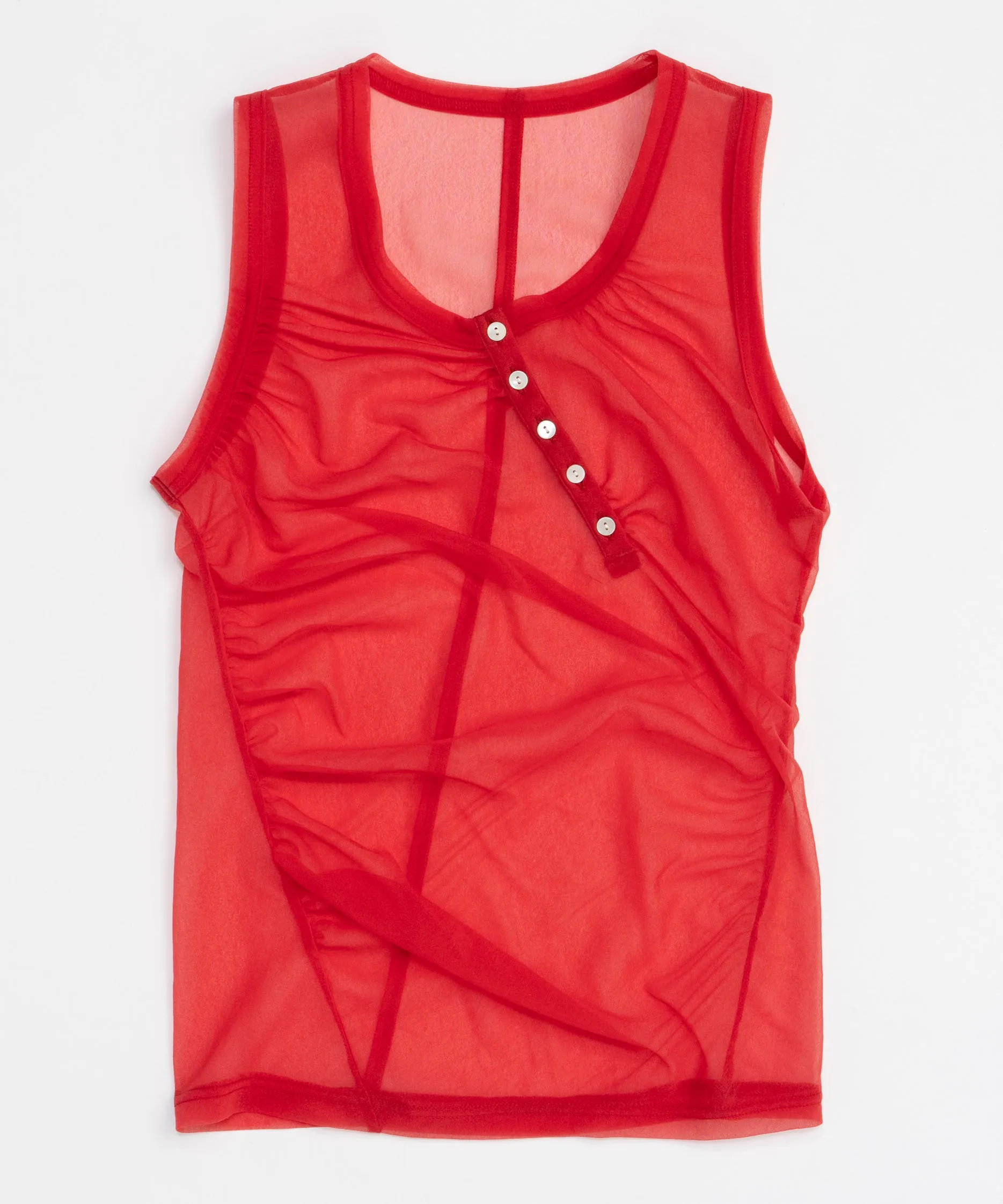 【SALE】Henry Neck Tank Top Layered Tops