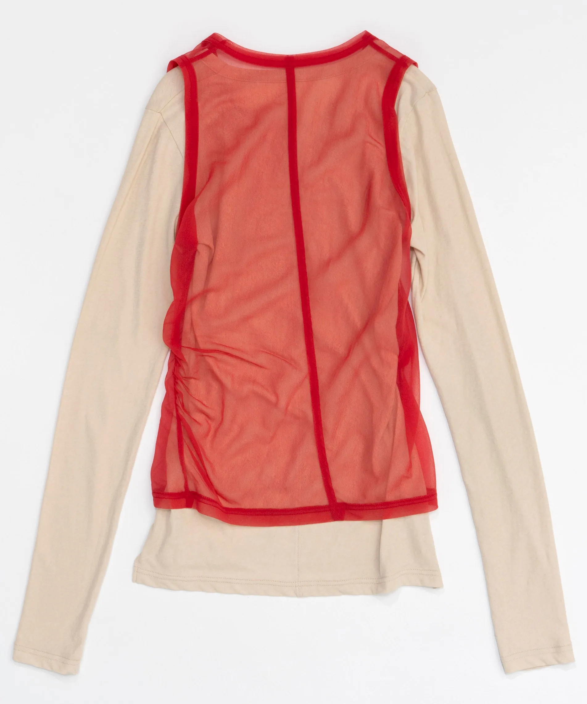 【SALE】Henry Neck Tank Top Layered Tops