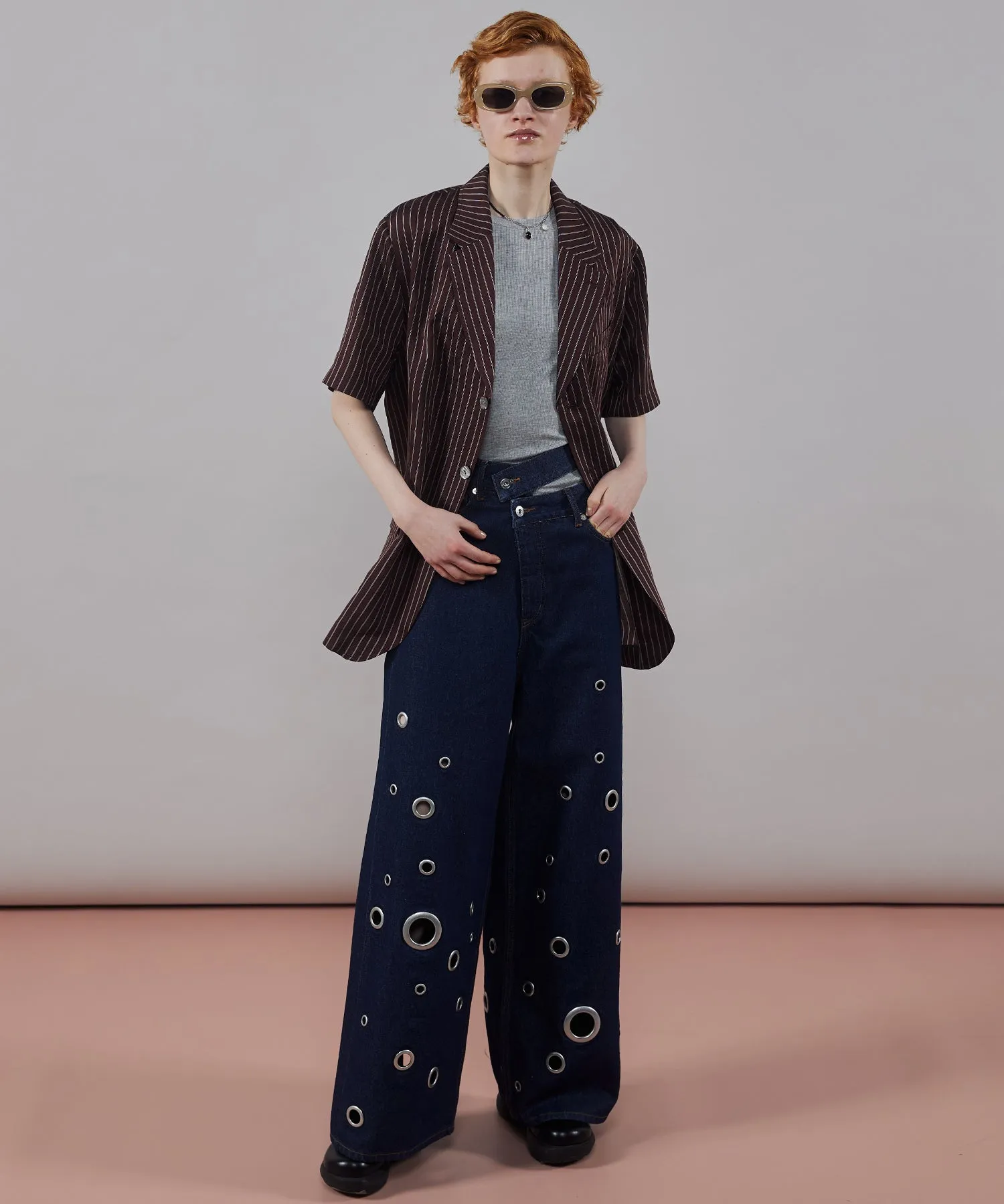 【SALE】Tulle Cardigan Layered T-shirt