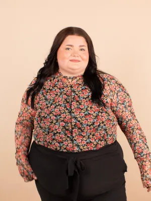 Secret Garden Double Lined Mesh Top