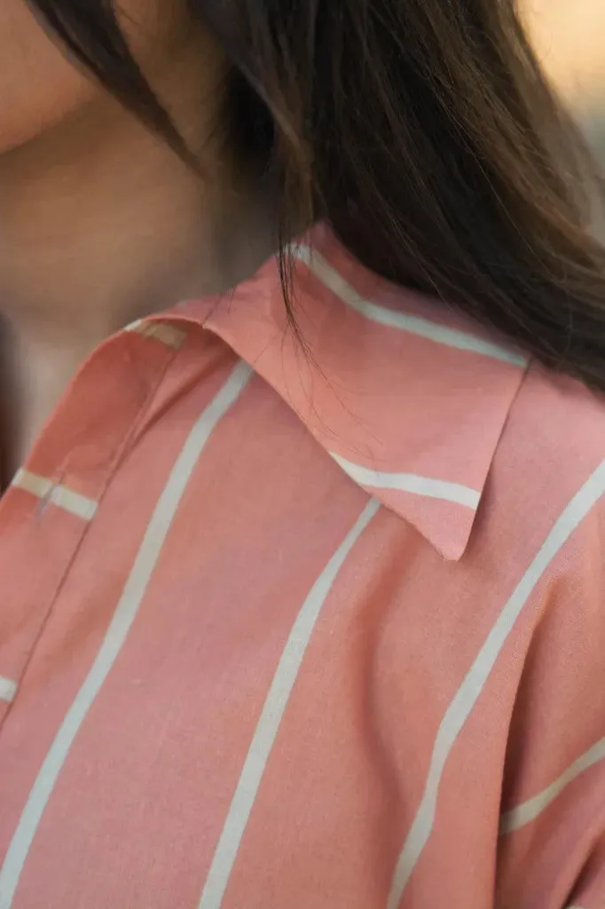 Selene - Light Pink Spring/Summer Long Tunic