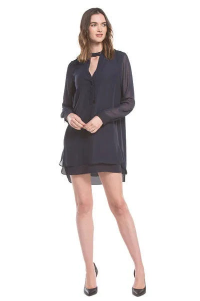 Signature Shirt Dress | Navy