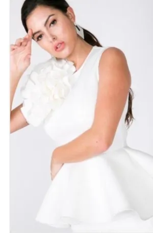 Sleeveless Rose top