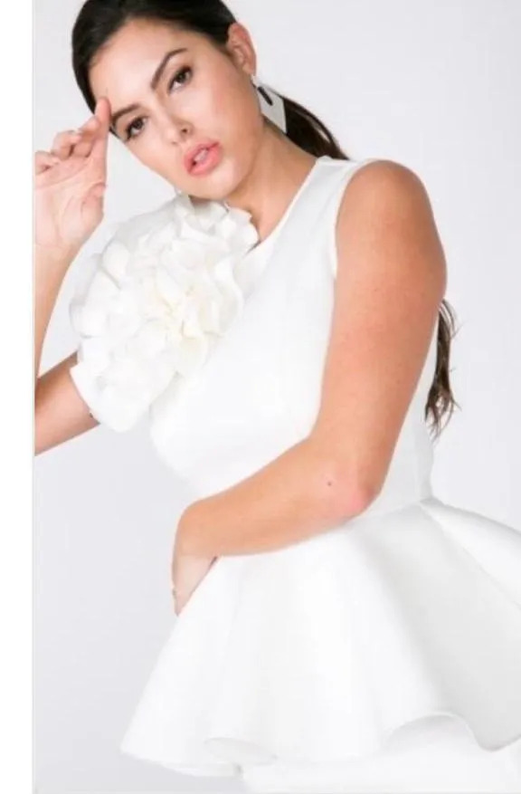 Sleeveless Rose top